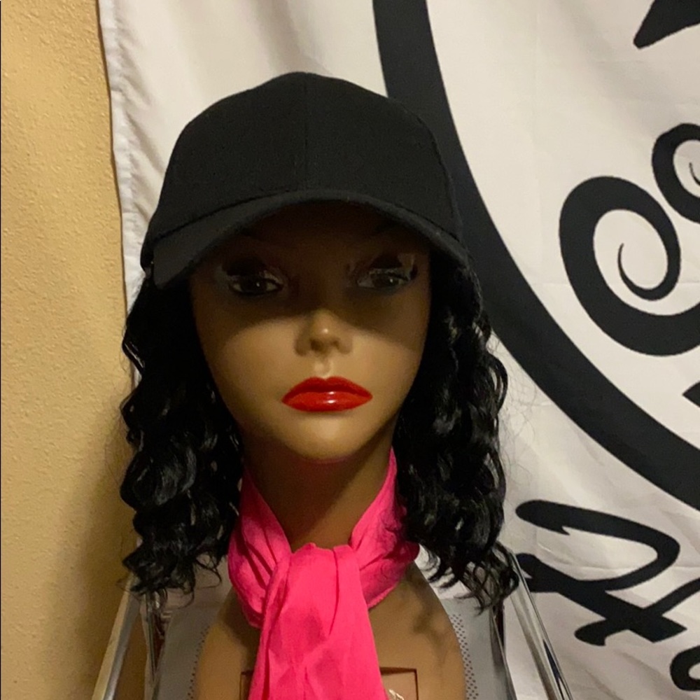 New black hat diva wave human hair blend